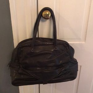 Jas MB brown leather tote bag